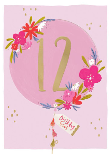 Picture of 12 TODAY BIRTHDAY CARD